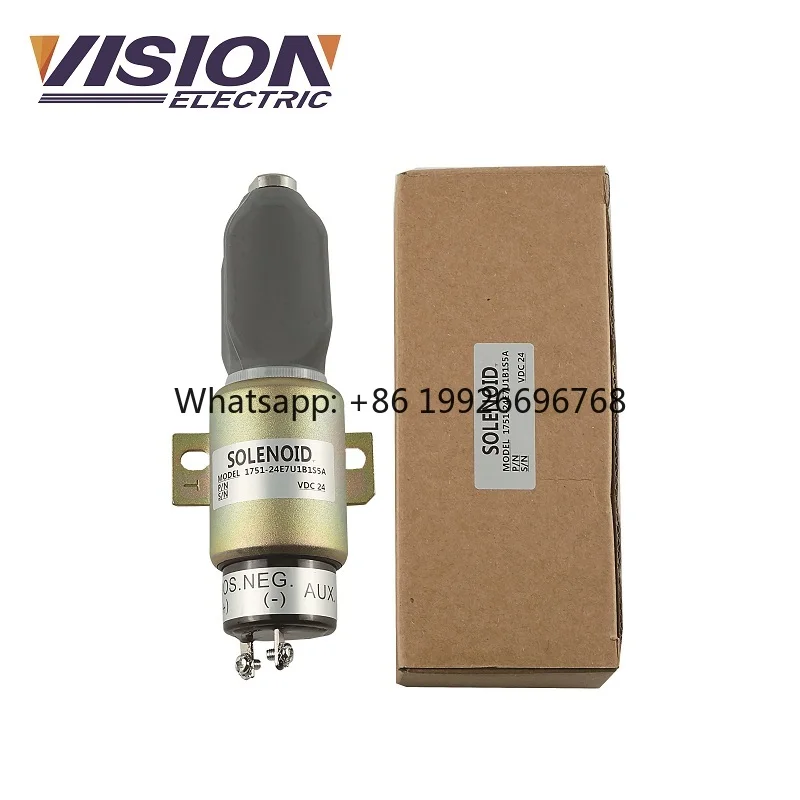 1751-1267U1B1S5A diesel Pump Fuel Solenoid
1751-1267U1B1S5A diesel Pump Fuel Solenoid