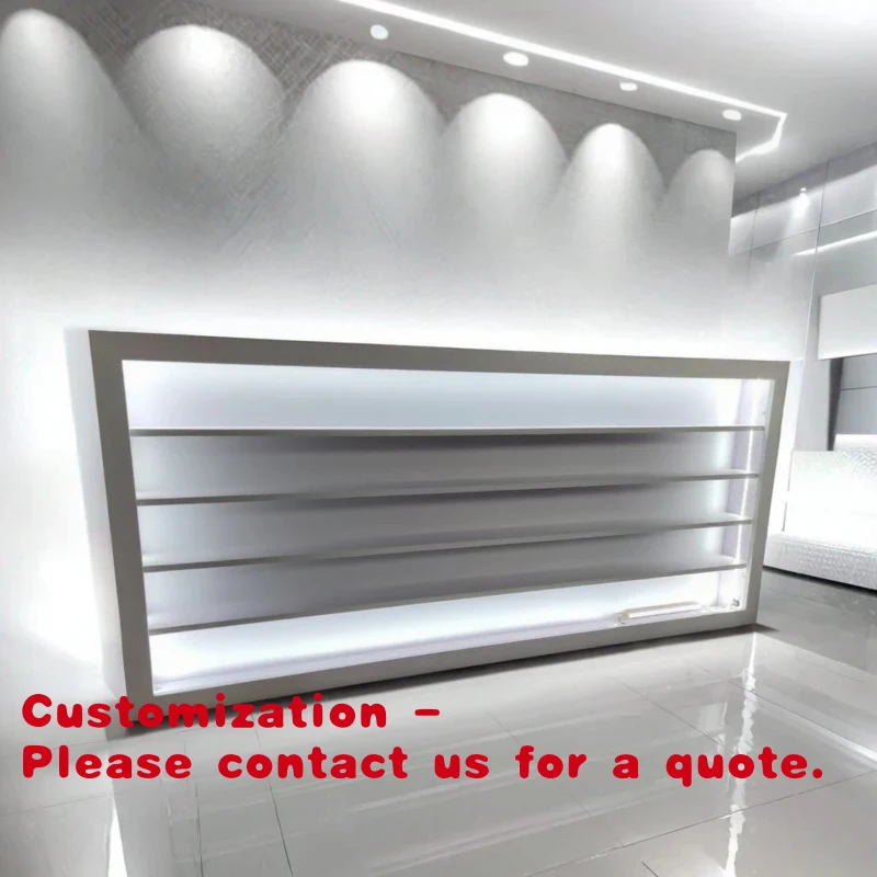 Customize.Modern White Wood Salon Furniture Nail Table Display Shelf with 8 Years Warranty Beauty Store & Spa
Customize.Modern White Wood Salon Furniture Nail Table Display Shelf with 8 Years Warranty Beauty Store & Spa