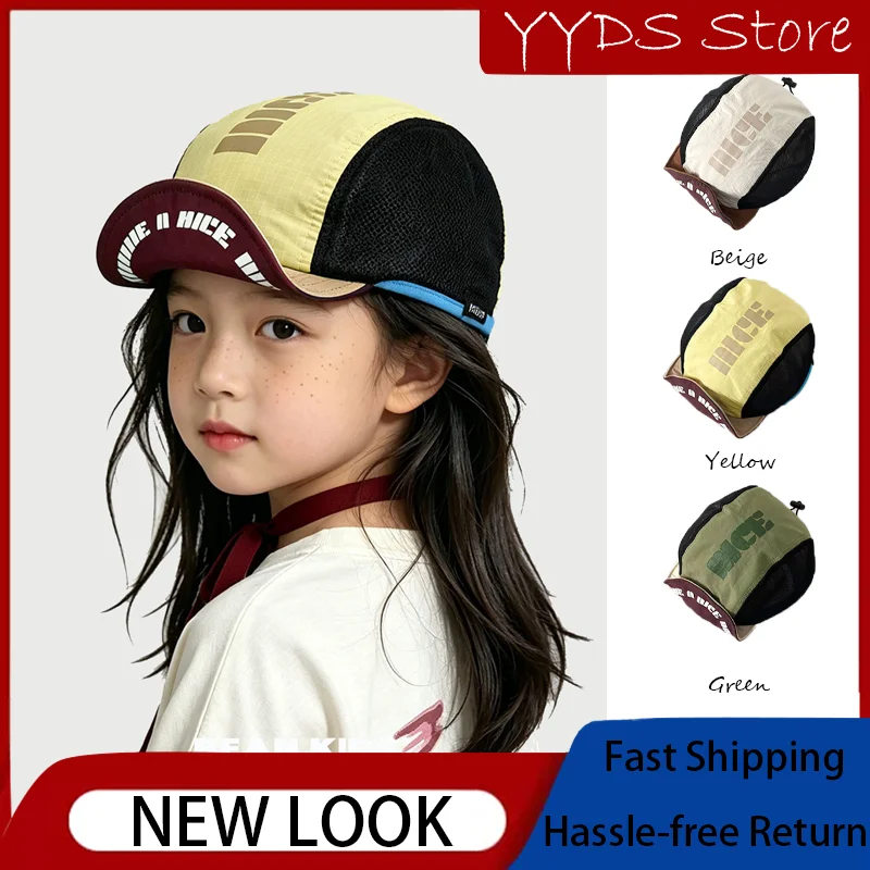 Summer Mesh Quick Dry Color Block Baseball Cap Soft Brim Breathable Sun Hat for Baby Boys Girls Outdoor Daily Wear
Summer Mesh Quick Dry Color Block Baseball Cap Soft Brim Breathable Sun Hat for Baby Boys Girls Outdoor Daily Wear