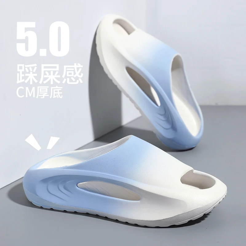 New Men's Summer Sports Sandals Fashion Thick Sole EVA Slippers Soft Hollow Unisex Leisure Sandals Non-slip Beach Shoes
New Men's Summer Sports Sandals Fashion Thick Sole EVA Slippers Soft Hollow Unisex Leisure Sandals Non-slip Beach Shoes