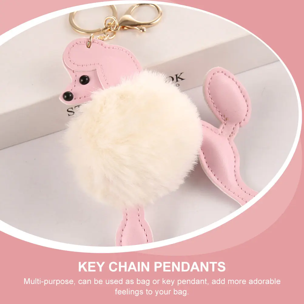 3Pcs Poodle Shape Key Chain Pendant Creative Dog Key Ring Bag Decoration Backpack Hanging Decor Luggage Pendant Schoolbag
3Pcs Poodle Shape Key Chain Pendant Creative Dog Key Ring Bag Decoration Backpack Hanging Decor Luggage Pendant Schoolbag