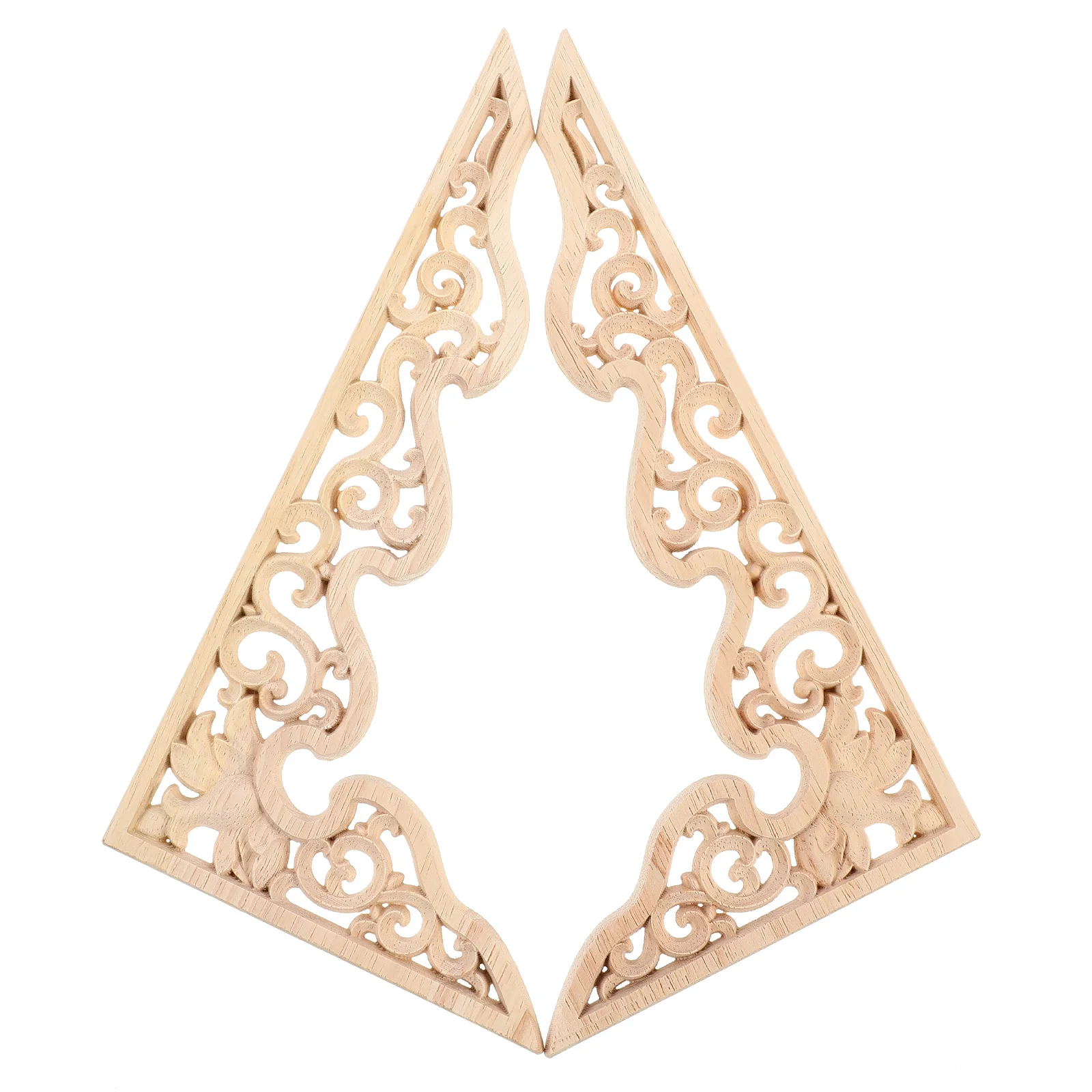 2 Pcs Wood Carving Decoration Unpainted Overlay 21x11cm Furniture Applique Wooden Onlay Bohemian Style Home DIY
2 Pcs Wood Carving Decoration Unpainted Overlay 21x11cm Furniture Applique Wooden Onlay Bohemian Style Home DIY