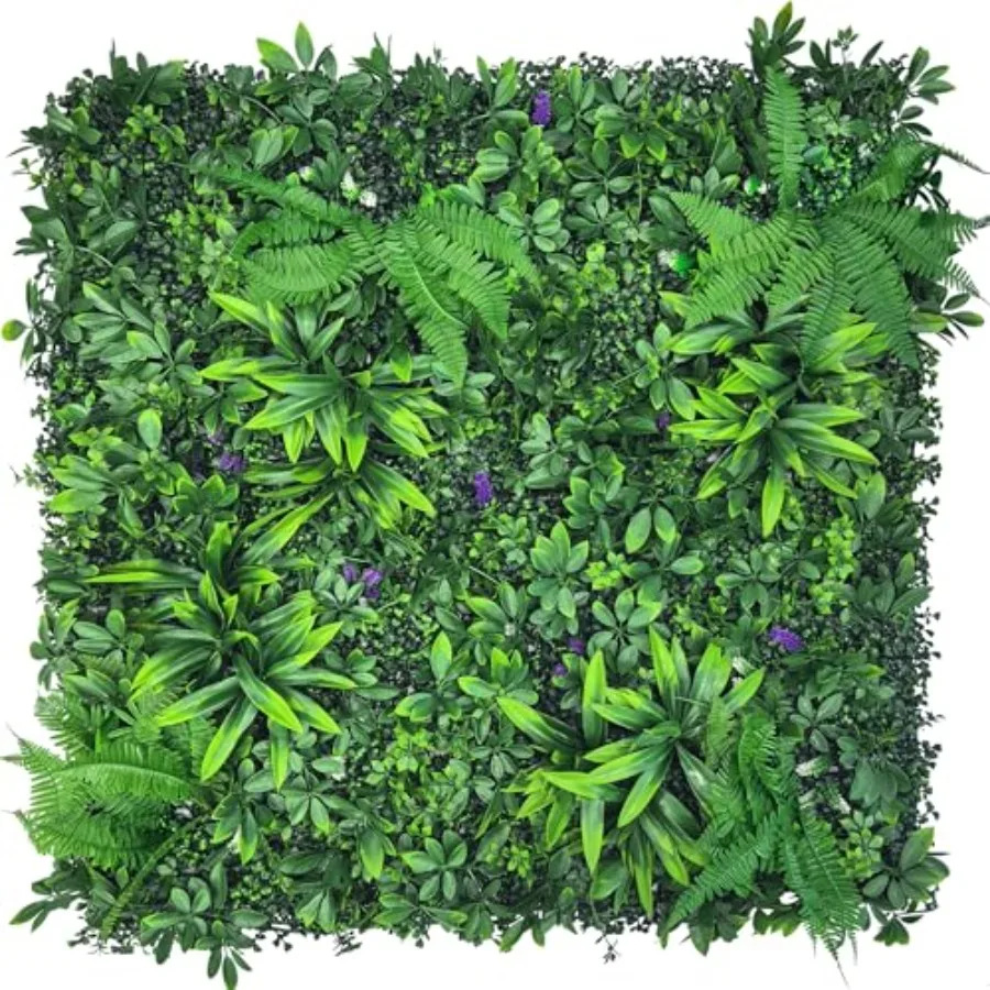Искусственные зеленые панели для стен 20''x20'' 12 шт. УФ-стойкие, имитация травы, для ограждений, экран для конфиденциальности, для садовых заборов C
Искусственные зеленые панели для стен 20''x20'' 12 шт. УФ-стойкие, имитация травы, для ограждений, экран для конфиденциальности, для садовых заборов C