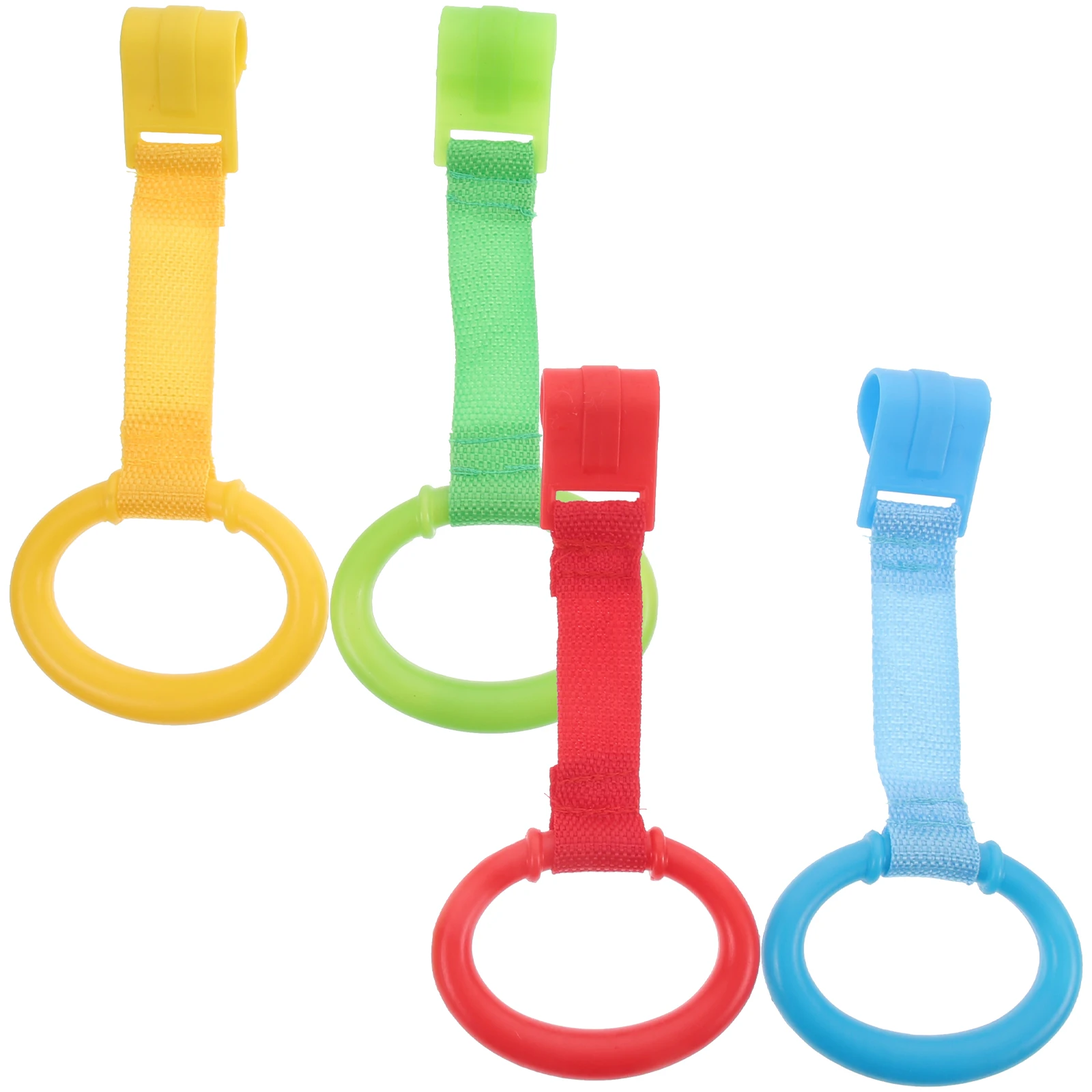 4 Pcs Baby Pull Ring Standing Support Hand Rings Toddler Crib Gym Colorful Durable Material Infant Learning Tools
4 Pcs Baby Pull Ring Standing Support Hand Rings Toddler Crib Gym Colorful Durable Material Infant Learning Tools
