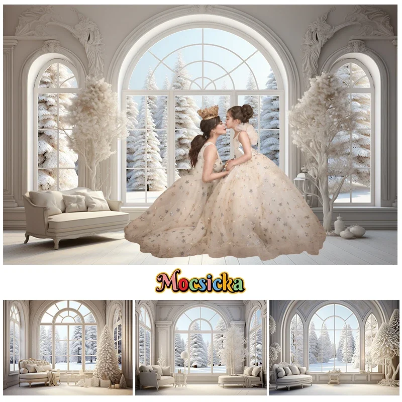 Mocsicka Winter Living Room Backdrops Christmas Kids Adult Photography Props Child Baby Wedding House Castle Background
Mocsicka Winter Living Room Backdrops Christmas Kids Adult Photography Props Child Baby Wedding House Castle Background
