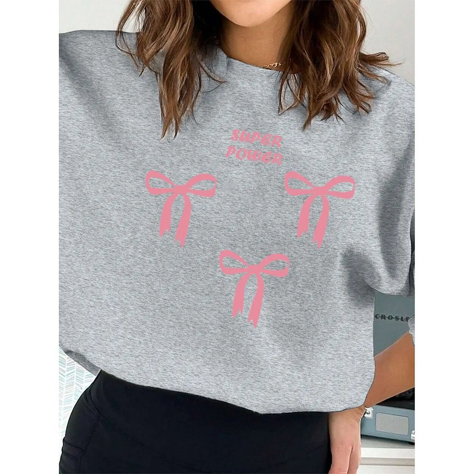 Round Neck Women Pullover Sweatshirt Velvet Comfortable Winter Casual Long-sleeved Printed Pattern Sweater Winter Woman Clothes
Round Neck Women Pullover Sweatshirt Velvet Comfortable Winter Casual Long-sleeved Printed Pattern Sweater Winter Woman Clothes