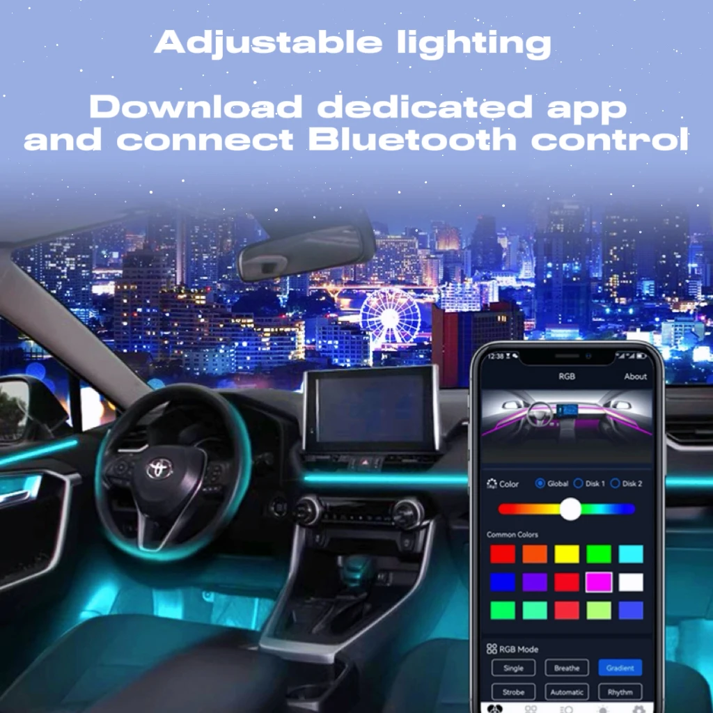 Для 2015 Toyota VIOS RGB 64 цвет симфония интерьер автомобиля фотоакриловое руководство оптоволоконное Универсальное Украшение окружающее освещение
Для 2015 Toyota VIOS RGB 64 цвет симфония интерьер автомобиля фотоакриловое руководство оптоволоконное Универсальное Украшение окружающее освещение