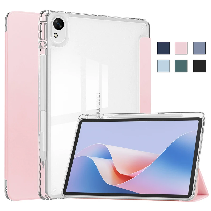For Huawei MatePad SE 11 Case with Pen Holder Trifold Leather Acrylic Clear Back Hard Cover For Huawei MatePad 11.5 s 11.5s Case
For Huawei MatePad SE 11 Case with Pen Holder Trifold Leather Acrylic Clear Back Hard Cover For Huawei MatePad 11.5 s 11.5s Case