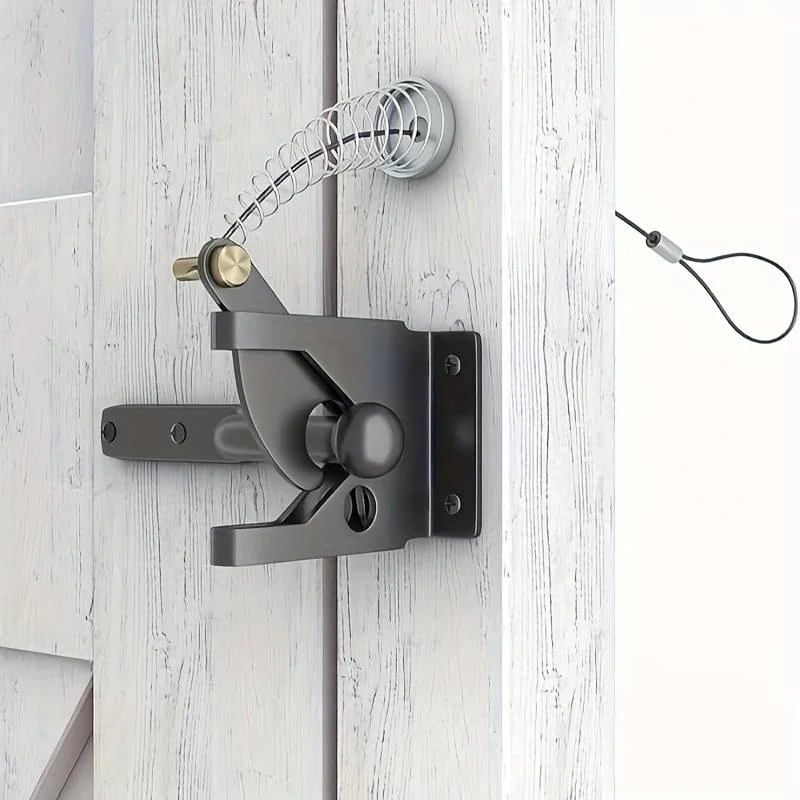 1 Piece Carbon Steel Automatic Door Lock Guardrail Door Bolt Lock with Screw Light Open Door Home Outdoor Fence Hardware Lock
1 Piece Carbon Steel Automatic Door Lock Guardrail Door Bolt Lock with Screw Light Open Door Home Outdoor Fence Hardware Lock