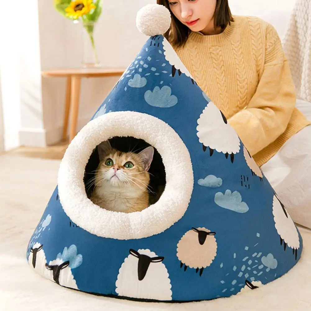 Super Soft Winter Cat Pet Dog House Comfort Deep Sleep Cat Bed Little Mat Basket Breathable Tent Beds Products Pet Supplies
Super Soft Winter Cat Pet Dog House Comfort Deep Sleep Cat Bed Little Mat Basket Breathable Tent Beds Products Pet Supplies