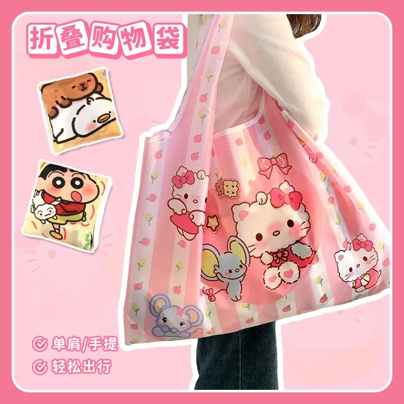 Hello Kitty Pochacco Anime Kawaii Sanrio Ins Fashion Large Capacity Storage Bag Cute Kuromi Supermarket Cloth Bags Gifts
Hello Kitty Pochacco Anime Kawaii Sanrio Ins Fashion Large Capacity Storage Bag Cute Kuromi Supermarket Cloth Bags Gifts