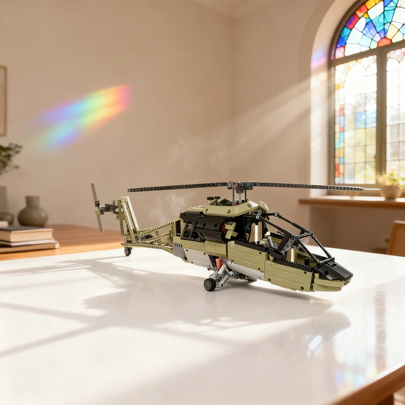 2573pcs MOC Helicopter C Model Technical Model Building blocks Construction Christmas gifts toy creative DIY idea Architecture
2573pcs MOC Helicopter C Model Technical Model Building blocks Construction Christmas gifts toy creative DIY idea Architecture