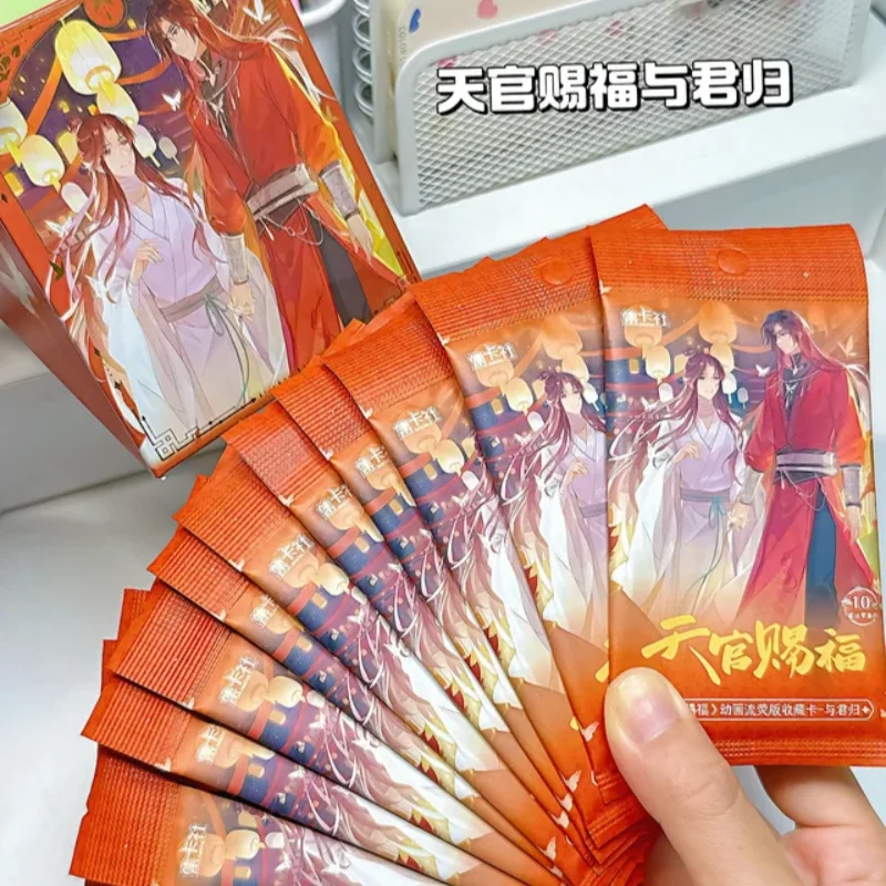 In Stock Tianguancifu Anime Flow Fluorescent Edition Collection Card And Jun Gui Xielian Huacheng Flower Falling Feng Jun Toys
In Stock Tianguancifu Anime Flow Fluorescent Edition Collection Card And Jun Gui Xielian Huacheng Flower Falling Feng Jun Toys