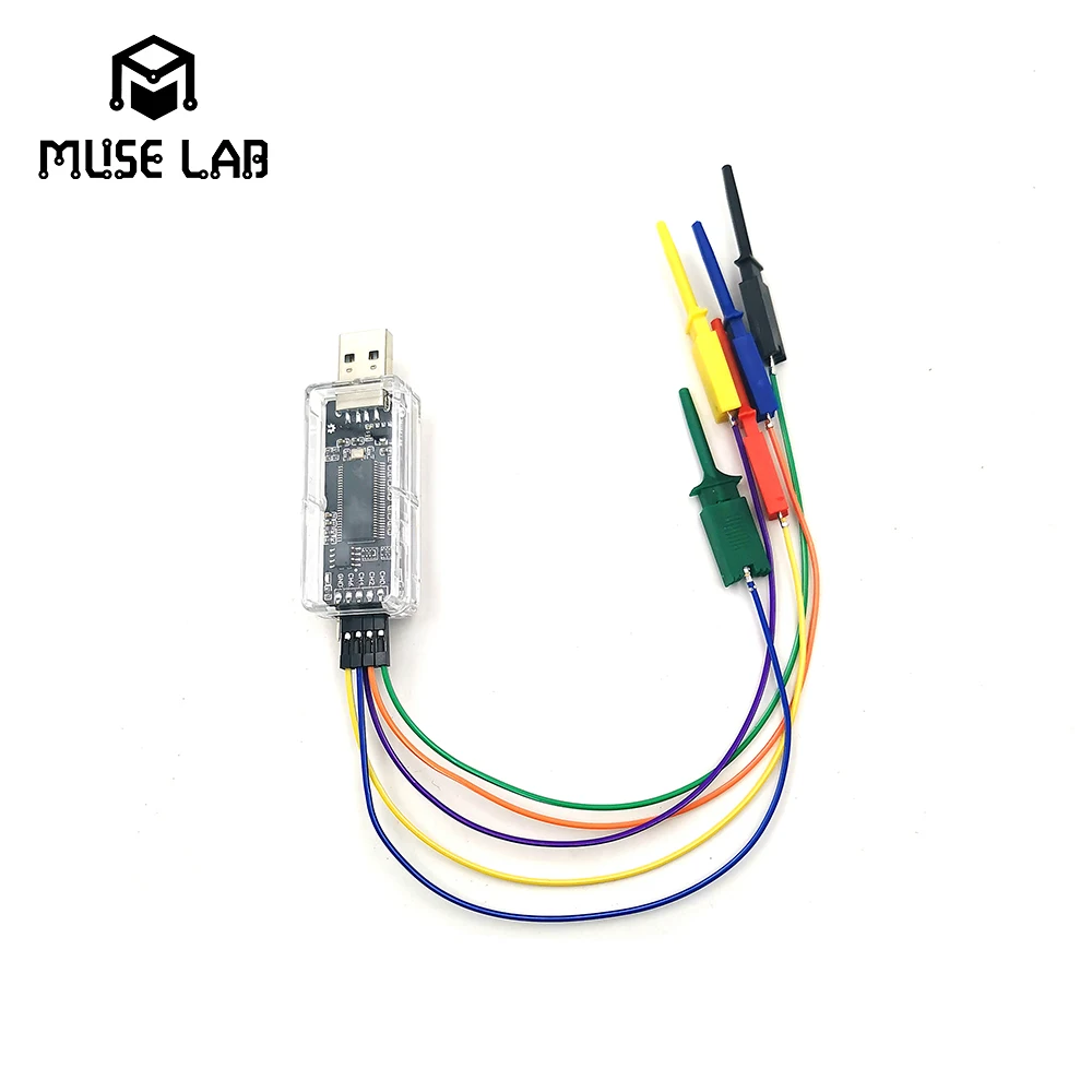 NanoDLA Logic Analyzer ARM FPGA Debugging-Tool Protokoll Analyse 24MHz Abtastrate 8 Kanäle Open Source Sigrok PulseView
NanoDLA Logic Analyzer ARM FPGA Debugging-Tool Protokoll Analyse 24MHz Abtastrate 8 Kanäle Open Source Sigrok PulseView