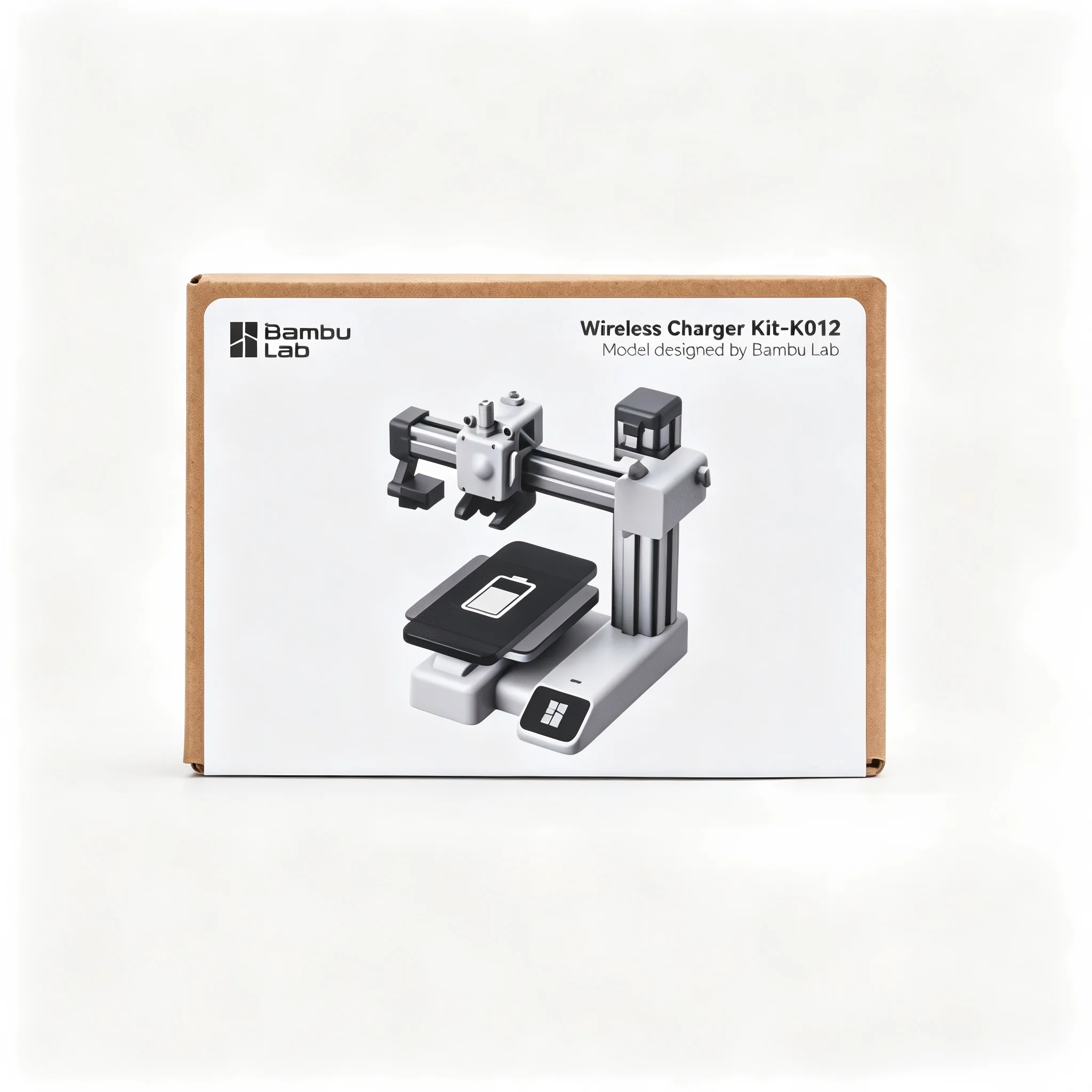 Original Bambu Lab K012 3D printer wireless mobile phone charger creative model component 3D printing DIY creative gifts
Original Bambu Lab K012 3D printer wireless mobile phone charger creative model component 3D printing DIY creative gifts