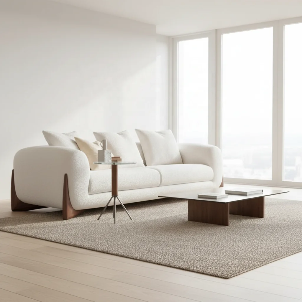 #Modern Minimalist 3 Seater Bouclé Sofa Solid Wood Frame Comfortable Couch with Plush Cushions for Living Room Apartment Bedroom
#Modern Minimalist 3 Seater Bouclé Sofa Solid Wood Frame Comfortable Couch with Plush Cushions for Living Room Apartment Bedroom