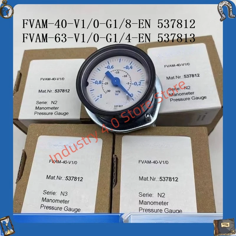 New original -1 vacuum gauge FVAM-40-V1/0-G1/8-EN 537812 537813
New original -1 vacuum gauge FVAM-40-V1/0-G1/8-EN 537812 537813