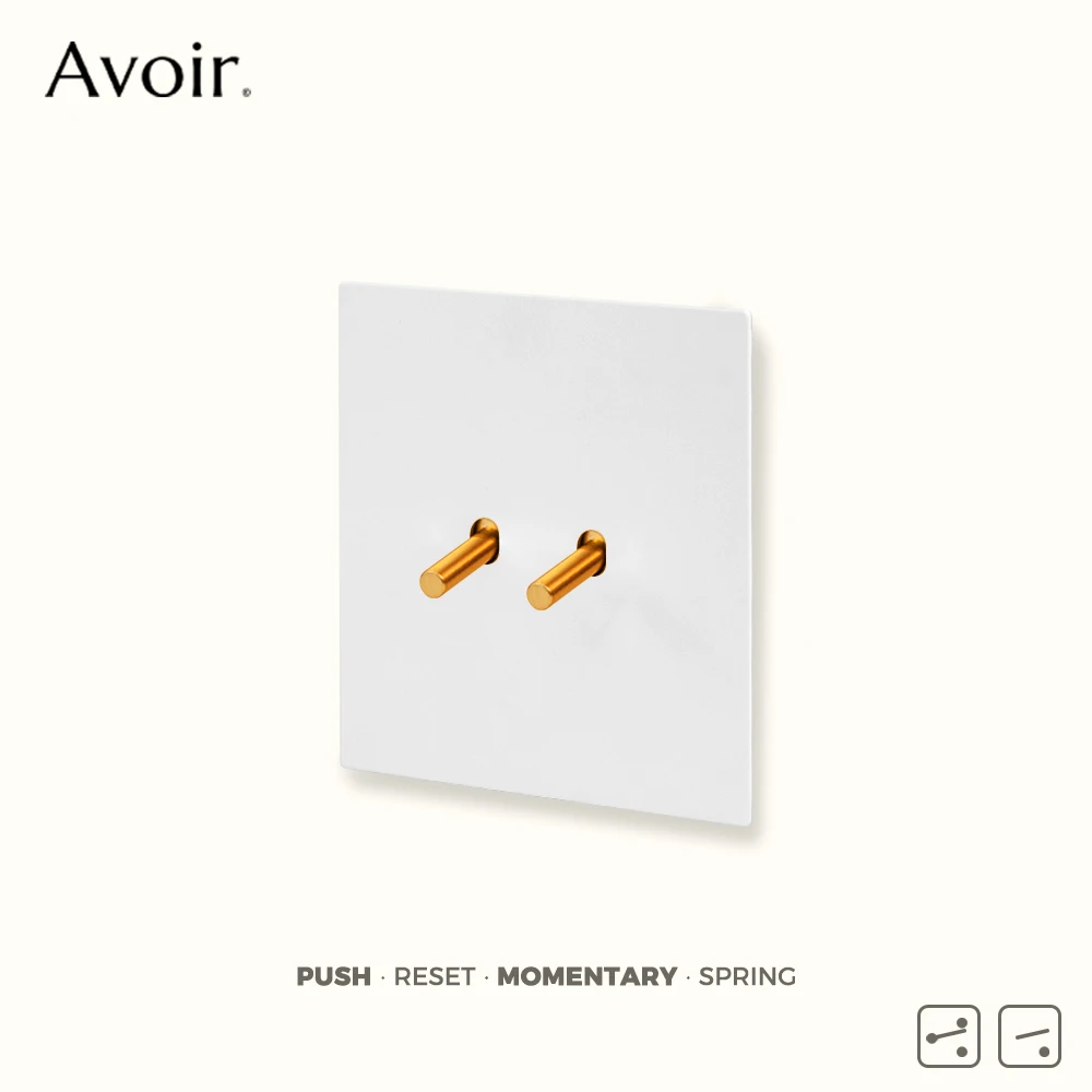 Avoir Retro White Reset Switches Gold Lever Switch Momentary For The House Wall Socket Usb Charge Dimmer Switch 86 Type FR EU
Avoir Retro White Reset Switches Gold Lever Switch Momentary For The House Wall Socket Usb Charge Dimmer Switch 86 Type FR EU