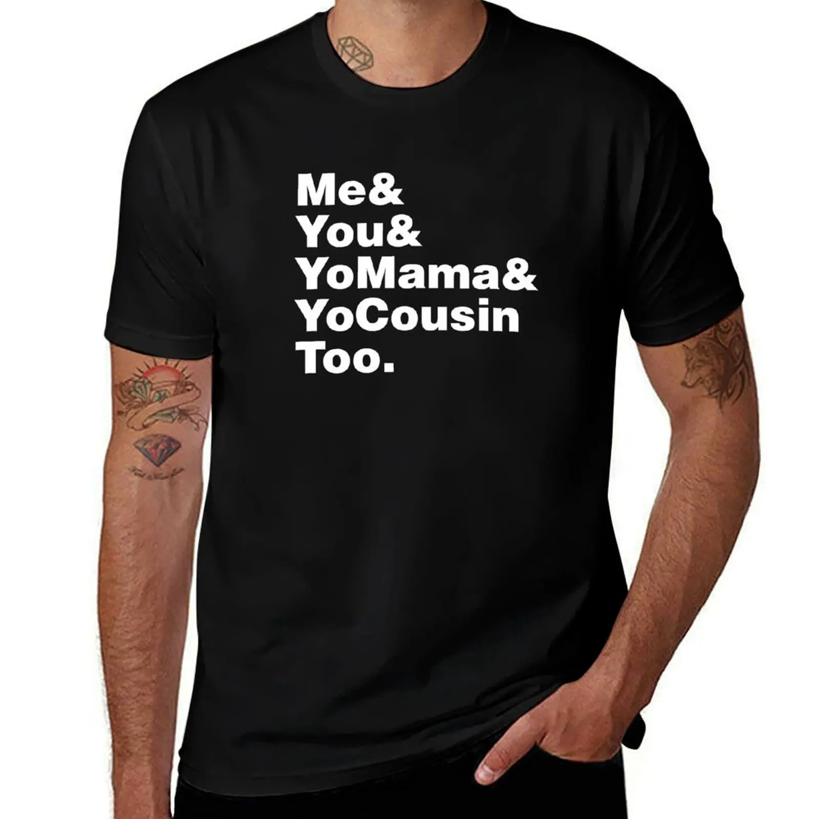 Yo' Mama Helvetica List Shirt T-Shirt quick drying cotton graphic tees Anime t-shirt plus sizes black t-shirts for men
Yo' Mama Helvetica List Shirt T-Shirt quick drying cotton graphic tees Anime t-shirt plus sizes black t-shirts for men