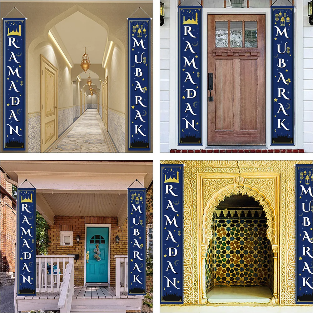 Eid Banner Muslim Couplets Decorations Door Banner Party Curtains Hanging Pendant Door Curtain Festival Supplies
Eid Banner Muslim Couplets Decorations Door Banner Party Curtains Hanging Pendant Door Curtain Festival Supplies