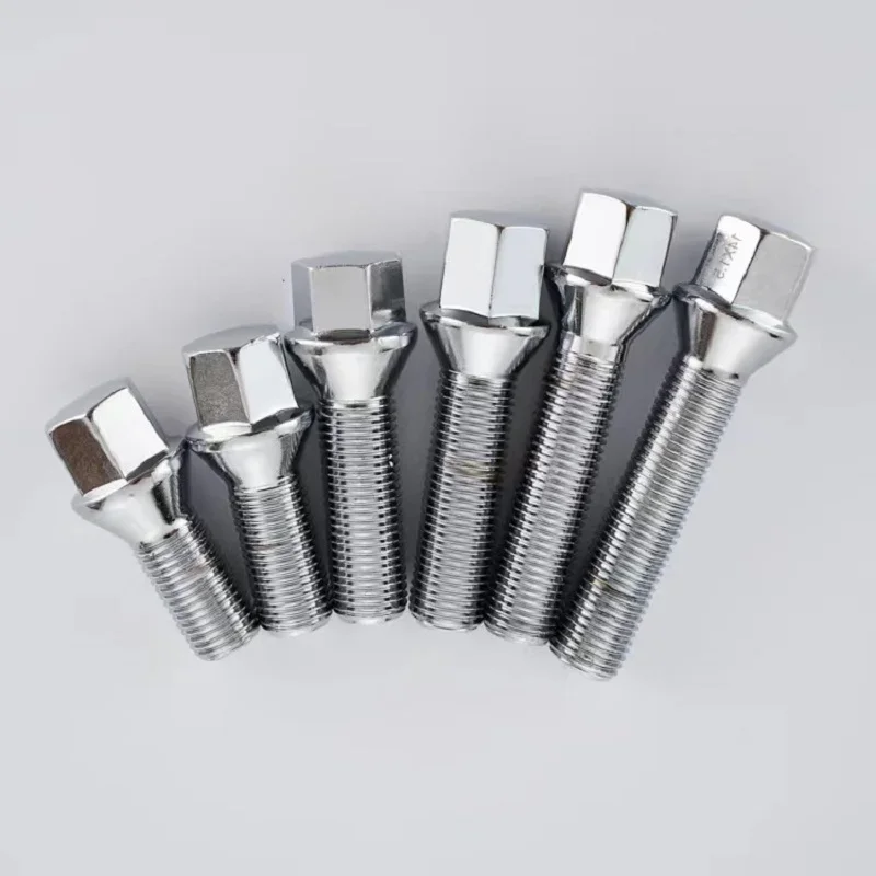 1piece Cone Seat 12x1.5 12x1.25 14x1.25 shank length 30mm 35mm 40mm 45mm 50mm 55mm 60mm Car wheel spacer wheel lug bolts
1piece Cone Seat 12x1.5 12x1.25 14x1.25 shank length 30mm 35mm 40mm 45mm 50mm 55mm 60mm Car wheel spacer wheel lug bolts