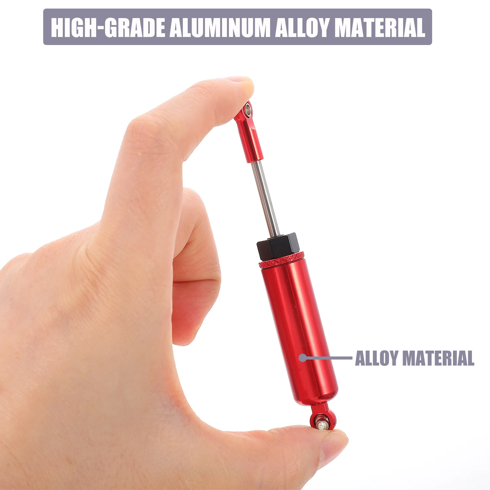 4 Pcs Car Shocks Absorber Aluminum Alloy Damper Vibration Reducing Rear Front Upgrade Replacement Model Accessories
4 Pcs Car Shocks Absorber Aluminum Alloy Damper Vibration Reducing Rear Front Upgrade Replacement Model Accessories