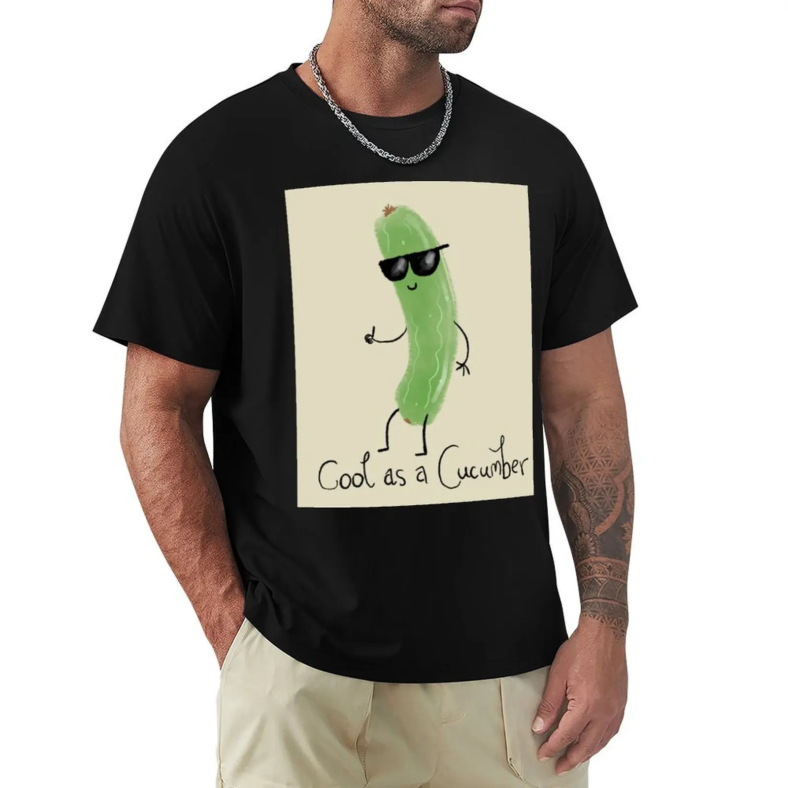 Cool as a cucumber T-Shirt Soft Touch Basic Cotton T-Shirt
Cool as a cucumber T-Shirt Soft Touch Basic Cotton T-Shirt