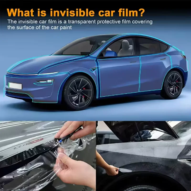 For Tesla Model Y Juniper 2025-2026 Transparent Car Protective Film TPU Clear Film Pre-Cut PPF Body Scratch Resistant
For Tesla Model Y Juniper 2025-2026 Transparent Car Protective Film TPU Clear Film Pre-Cut PPF Body Scratch Resistant