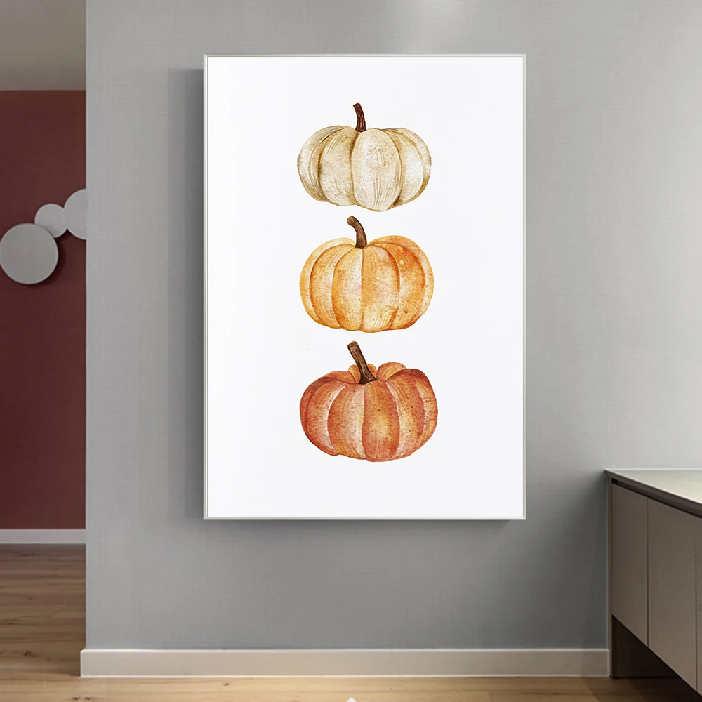 Pumpkin Watercolour Still Life Canvas Painting Vintage Poster And Print Wall Art Picture For Fall Farmhouse Room Home Decoration
Pumpkin Watercolour Still Life Canvas Painting Vintage Poster And Print Wall Art Picture For Fall Farmhouse Room Home Decoration