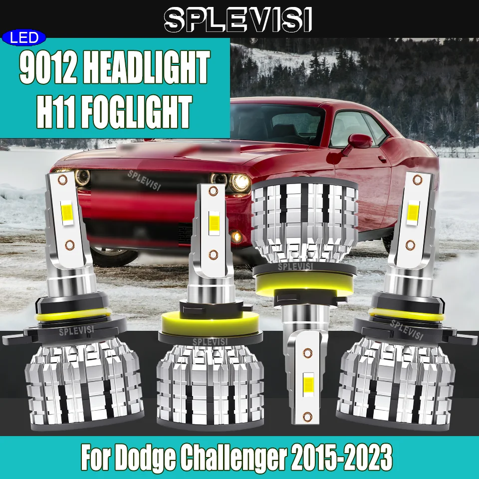 LED Headlight Fog Bulb – 350% Brighter – Long-Lasting HIR2/H11 For Dodge Challenger 2015 2016 2017 2018 2019 2020 2021 2022 2023
LED Headlight Fog Bulb – 350% Brighter – Long-Lasting HIR2/H11 For Dodge Challenger 2015 2016 2017 2018 2019 2020 2021 2022 2023