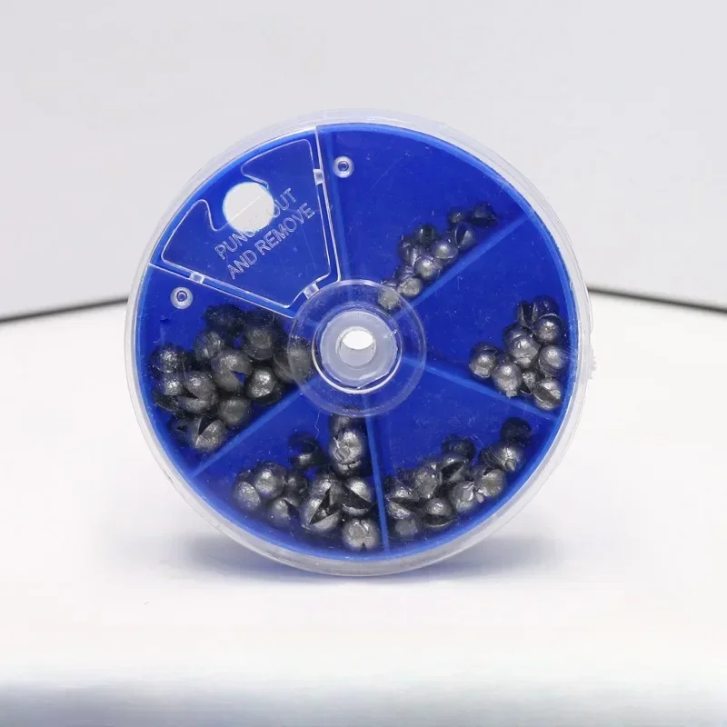 Lead Fishing Sinkers with Convenient Storage Box - 5 Round Sizes for Accurate Casting and Deep Water Fishing
Lead Fishing Sinkers with Convenient Storage Box - 5 Round Sizes for Accurate Casting and Deep Water Fishing