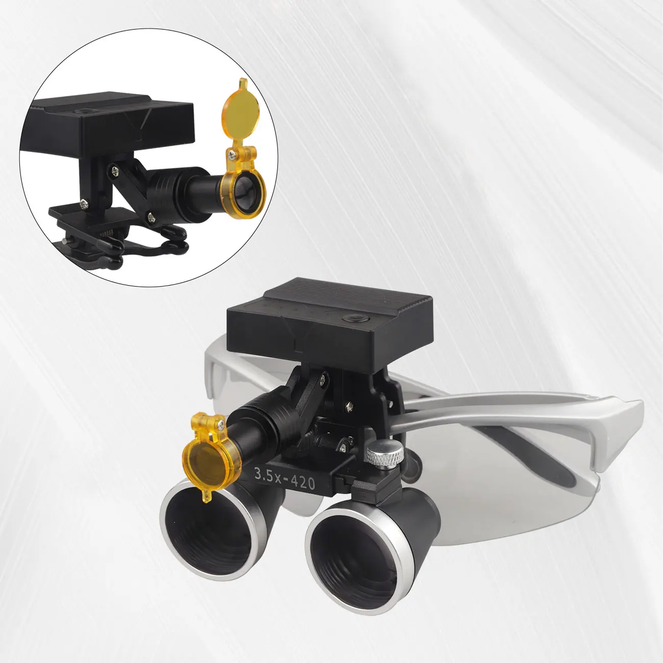 5W Dental Wireless Portable Headlamp Clip With Optical Filter On 4 Brightness Adjustable Oral Lamp Dentistry Medical Equipment
5W Dental Wireless Portable Headlamp Clip With Optical Filter On 4 Brightness Adjustable Oral Lamp Dentistry Medical Equipment