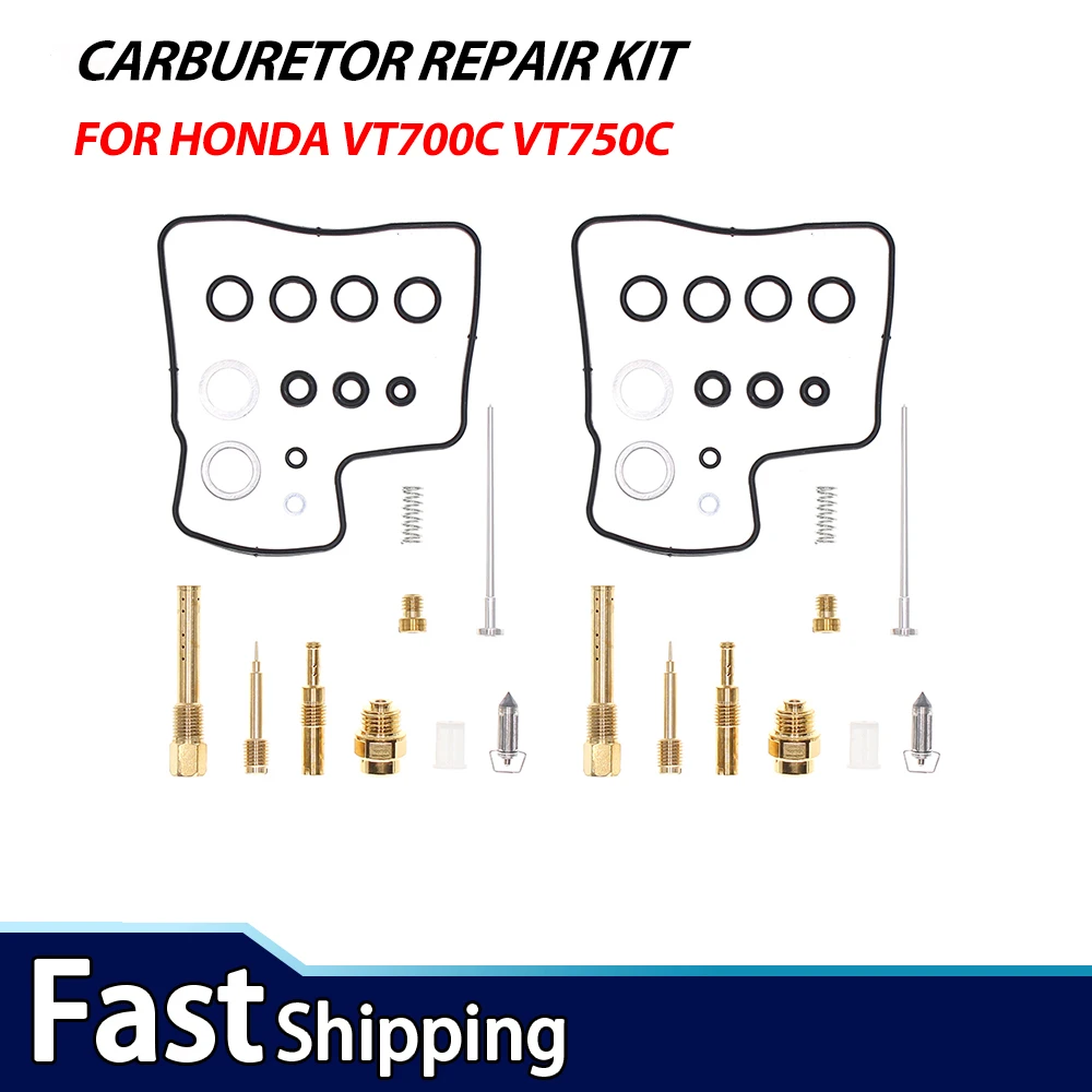 For Honda VT700C VT750C Shadow VT 700 750 Carburetor Repair Kit Plunger Diaphragm Vacuum Rebuild Set
For Honda VT700C VT750C Shadow VT 700 750 Carburetor Repair Kit Plunger Diaphragm Vacuum Rebuild Set