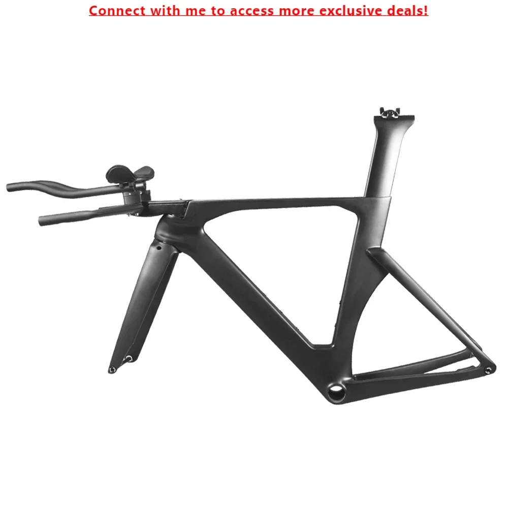 2022 TT Frame Carbon Triathlon Disc Brake 700*28C Bike Frame Set Di2 Mechanical Carbon Time Trial Frame
2022 TT Frame Carbon Triathlon Disc Brake 700*28C Bike Frame Set Di2 Mechanical Carbon Time Trial Frame
