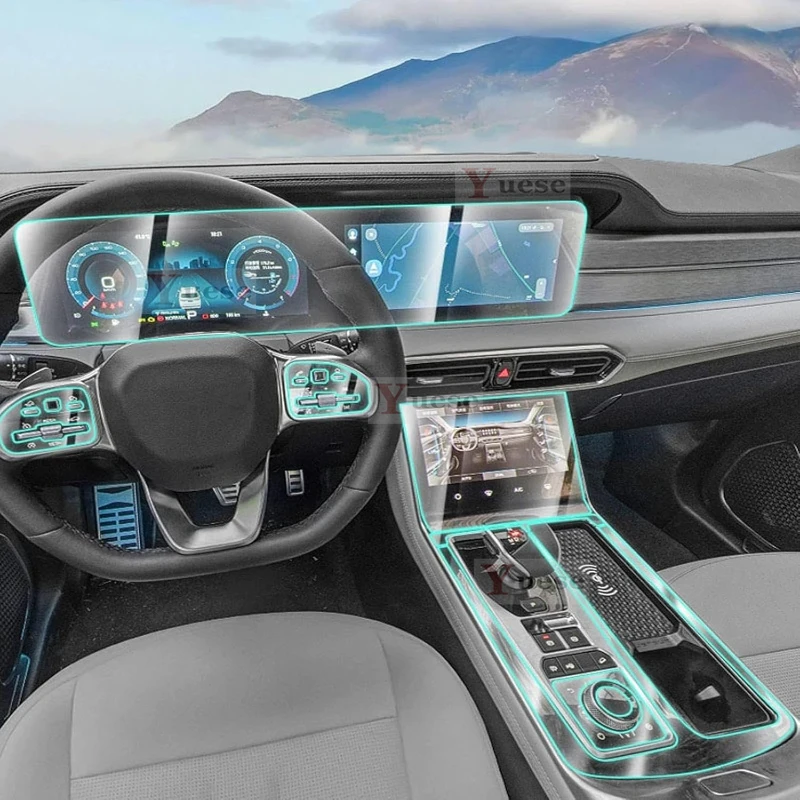 For Jetour X90 X95 2020 2021 Accessories interior Thin film transparent TPU Protective Film Anti-Scratch Sticker
For Jetour X90 X95 2020 2021 Accessories interior Thin film transparent TPU Protective Film Anti-Scratch Sticker