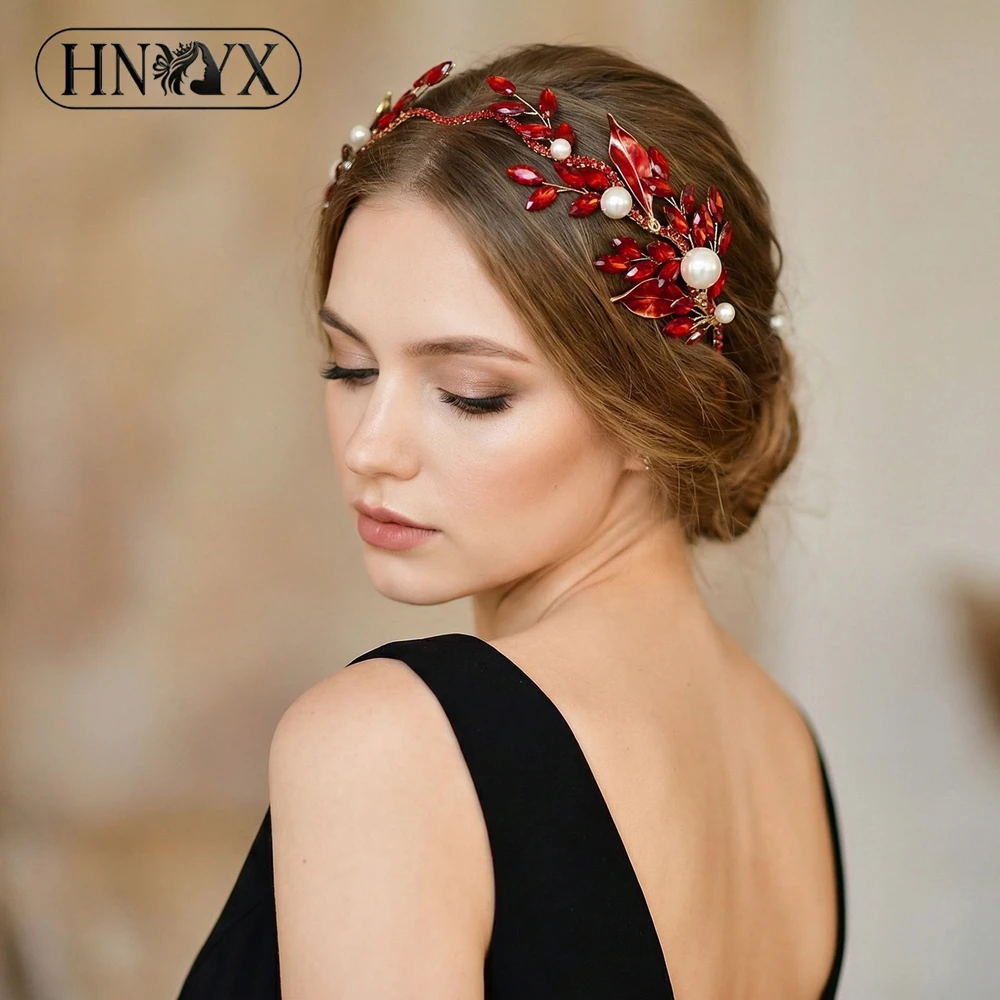 HNYYX Trendy Red Clor Alloy Leaf Hair Hoop Vintage Boho Women Party Headbands Bride Wedding Headpieces Hair Accessories HP423
HNYYX Trendy Red Clor Alloy Leaf Hair Hoop Vintage Boho Women Party Headbands Bride Wedding Headpieces Hair Accessories HP423