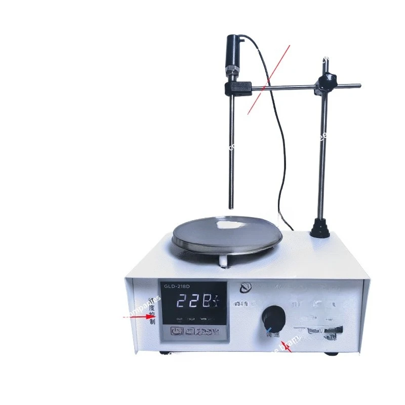 Digital display constant temperature magnetic heating stirrer control laboratory two-way positive and negative mixer
Digital display constant temperature magnetic heating stirrer control laboratory two-way positive and negative mixer