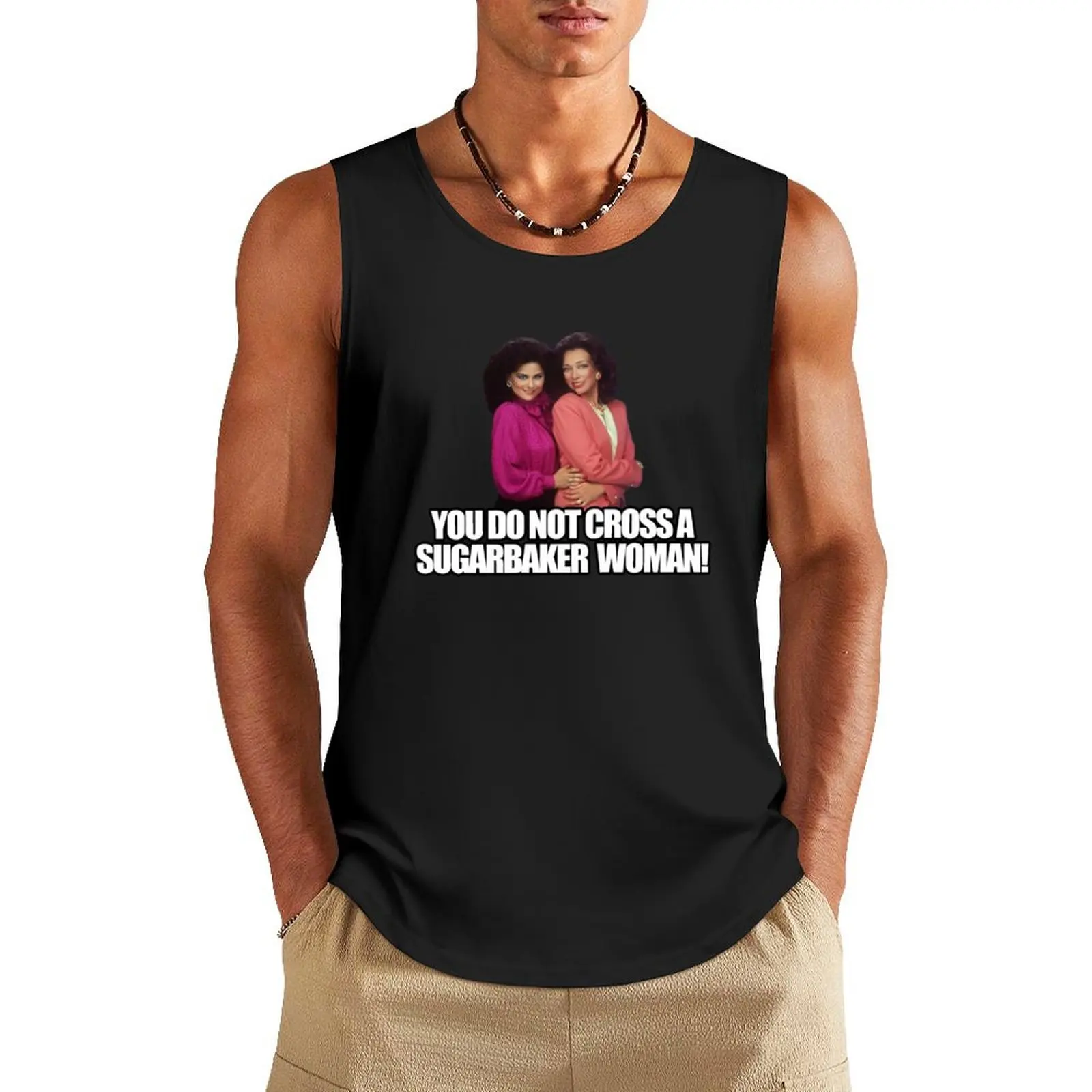 You do not cross a sugarbaker woman! Tank Top sleeveless jackets Men's cotton t-shirt
You do not cross a sugarbaker woman! Tank Top sleeveless jackets Men's cotton t-shirt
