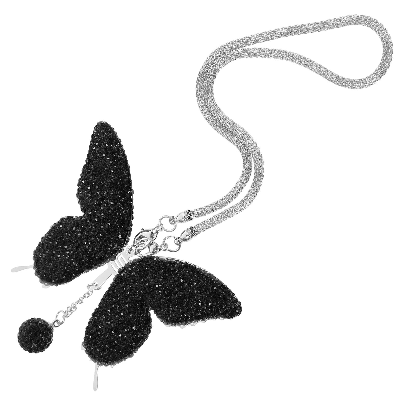 Rearview Mirror Decoration Butterfly Rhinestone Pendant Adorable Car Hanging nament Accessories Rear Car nament Home Decor 
Rearview Mirror Decoration Butterfly Rhinestone Pendant Adorable Car Hanging nament Accessories Rear Car nament Home Decor