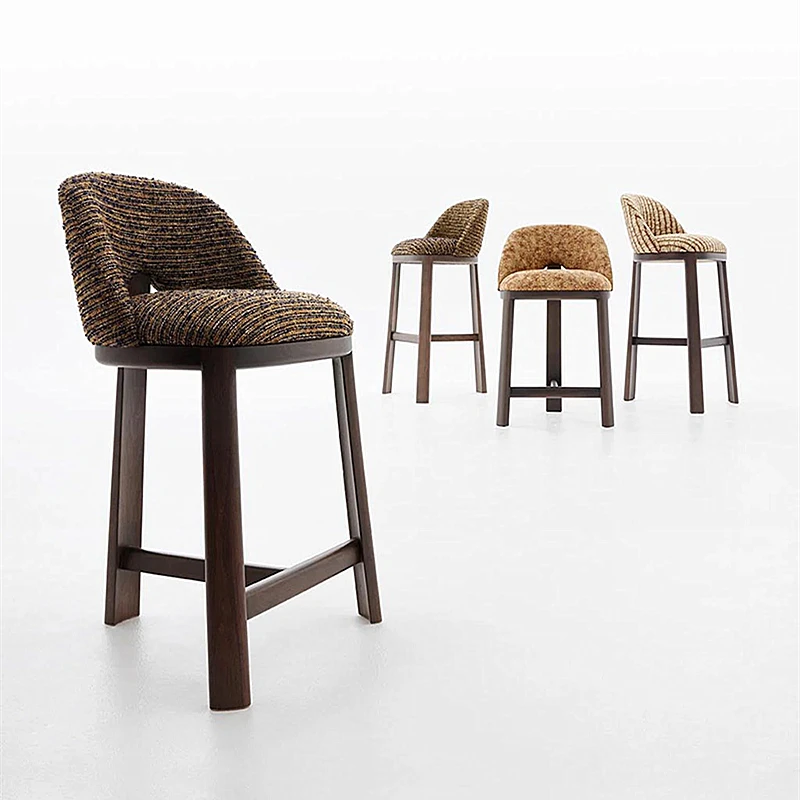 xj-Nordic-Style Upholstered Solid Wood Bar Stool | Ergonomic High-Back Commercial Residential Use Eco-Friendly Durable for Bars*
xj-Nordic-Style Upholstered Solid Wood Bar Stool | Ergonomic High-Back Commercial Residential Use Eco-Friendly Durable for Bars*