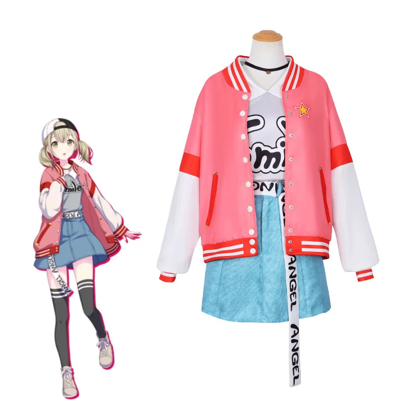 Anime Project SEKAI Kohane Azusawa Cosplay Costume Full Set - Vivid BAD SQUAD Street Style Outfit for Women Girls (Jacket+Skirt+
Anime Project SEKAI Kohane Azusawa Cosplay Costume Full Set - Vivid BAD SQUAD Street Style Outfit for Women Girls (Jacket+Skirt+