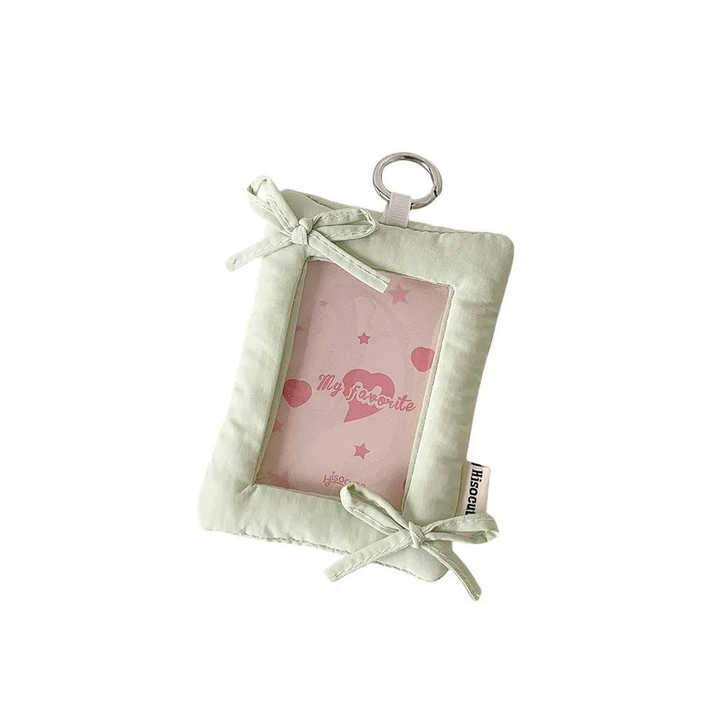 Bowknot Korean Photocard Holder Hanging Decoration with Keychain Photo Photocard Frame Korean Style Idol Photo Card
Bowknot Korean Photocard Holder Hanging Decoration with Keychain Photo Photocard Frame Korean Style Idol Photo Card