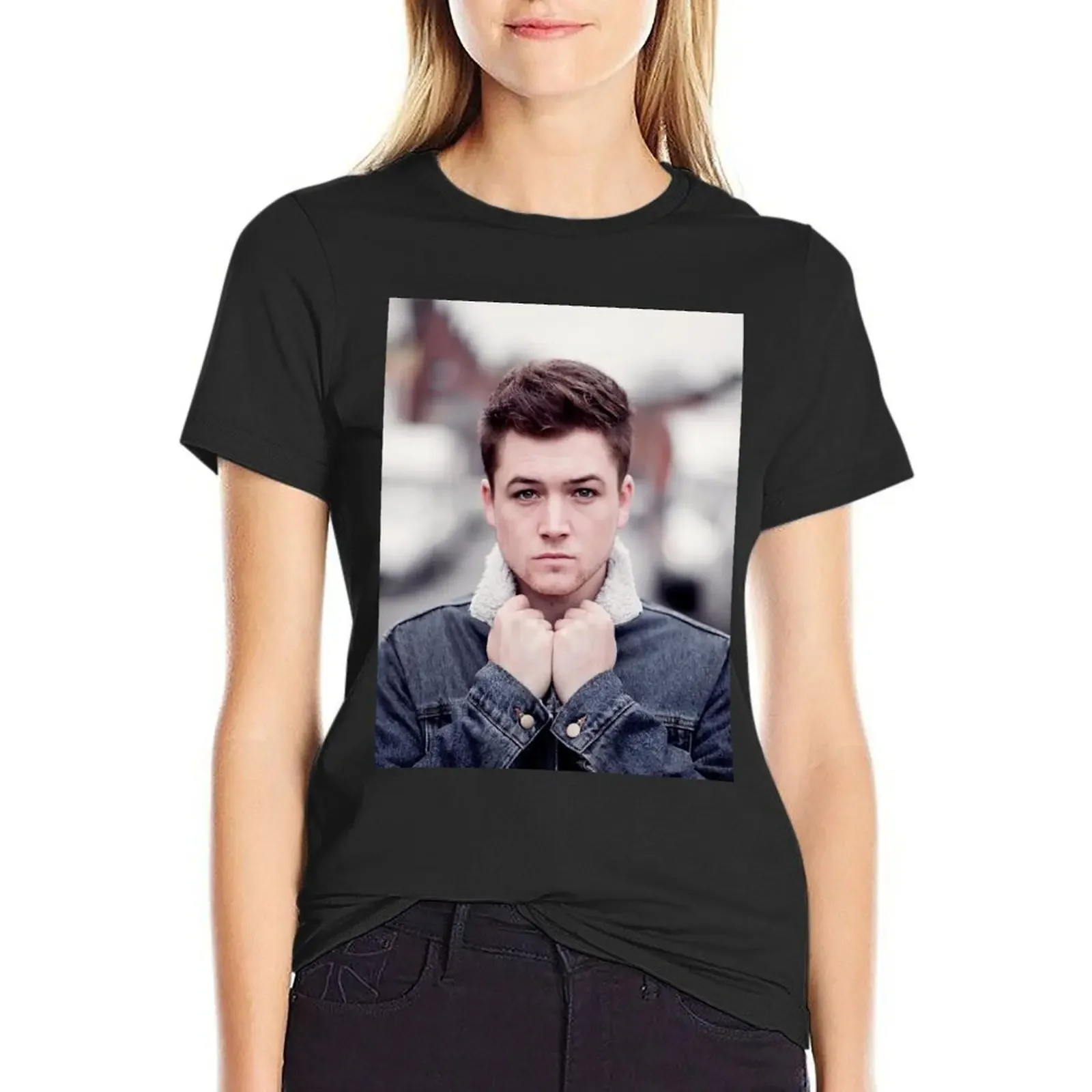 TARON EGERTON 3 T-Shirt summer top new edition animal print shirt for girls Women t shirt
TARON EGERTON 3 T-Shirt summer top new edition animal print shirt for girls Women t shirt