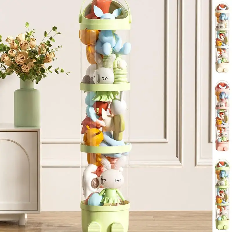 Plush Storage Tube 63.7 Inch Toy Bucket Transparent Doll Display Bucket 4 Layers Space-Saving Doll Holder For Playroom Bedroom
Plush Storage Tube 63.7 Inch Toy Bucket Transparent Doll Display Bucket 4 Layers Space-Saving Doll Holder For Playroom Bedroom