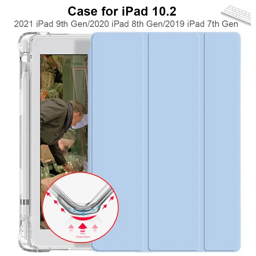 Case for iPad 9th Generation iPad 8 7th Gen iPad 10.2 Case 2021 2020 2019 Transparent Clear Shockproof TPU Protective Cover Case
Case for iPad 9th Generation iPad 8 7th Gen iPad 10.2 Case 2021 2020 2019 Transparent Clear Shockproof TPU Protective Cover Case