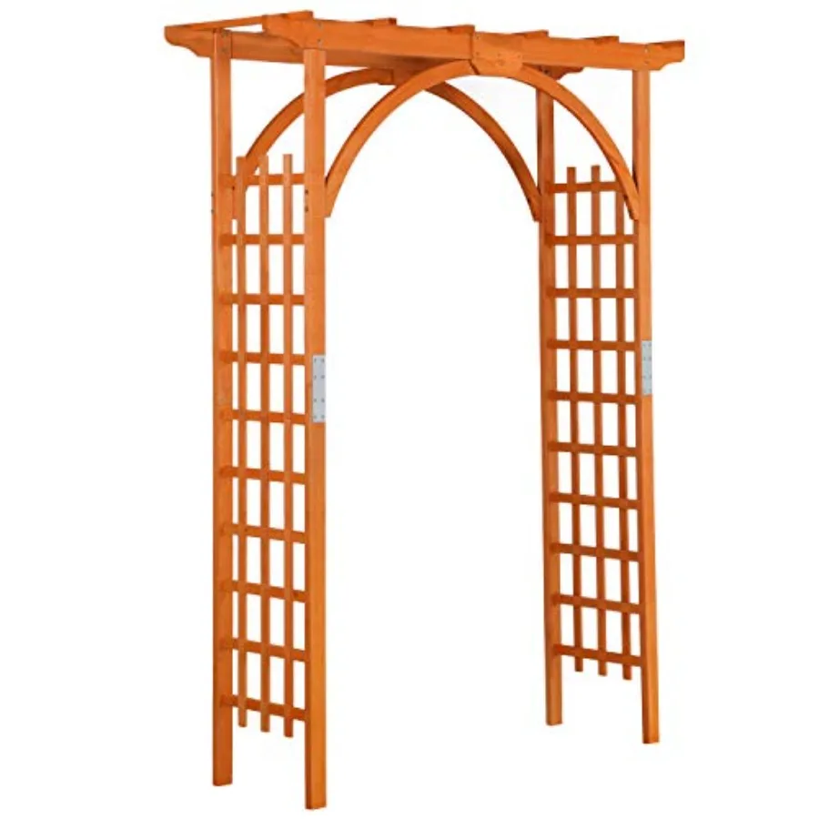Wood Arbor Arch Trellis Climbing Plant Wedding Garden Patio Bridal Party Decoration Arbor Iron Outdoor Square Top 63 x 24 x 85i
Wood Arbor Arch Trellis Climbing Plant Wedding Garden Patio Bridal Party Decoration Arbor Iron Outdoor Square Top 63 x 24 x 85i