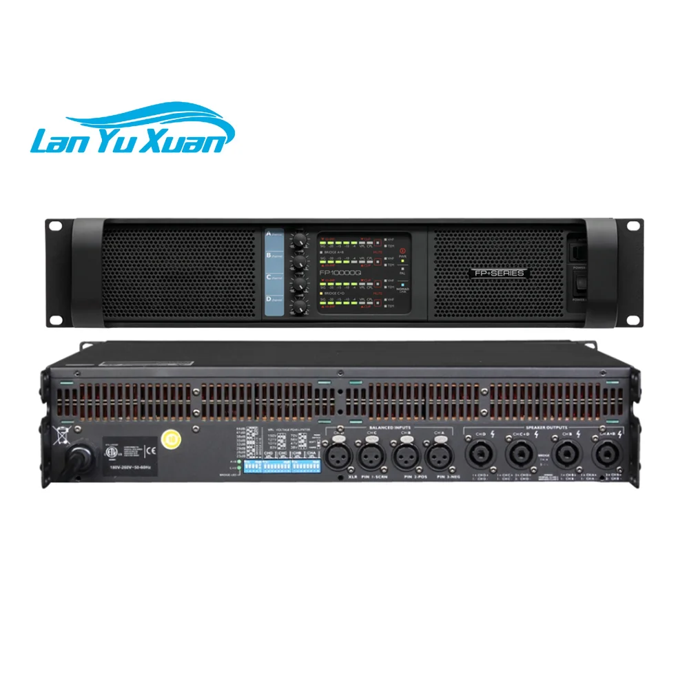 FP14000Q 2500W*4 FP14000Q 2350W*2 Professional Power Amplifiers Power Audio 4 Channel Amplifier
FP14000Q 2500W*4 FP14000Q 2350W*2 Professional Power Amplifiers Power Audio 4 Channel Amplifier