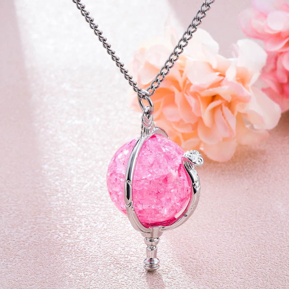Heart of Kandrakar Pink Crystal Pendant Necklace Innovative Design Jewelry Accessory Anniversary Gifts for Woman Girls
Heart of Kandrakar Pink Crystal Pendant Necklace Innovative Design Jewelry Accessory Anniversary Gifts for Woman Girls