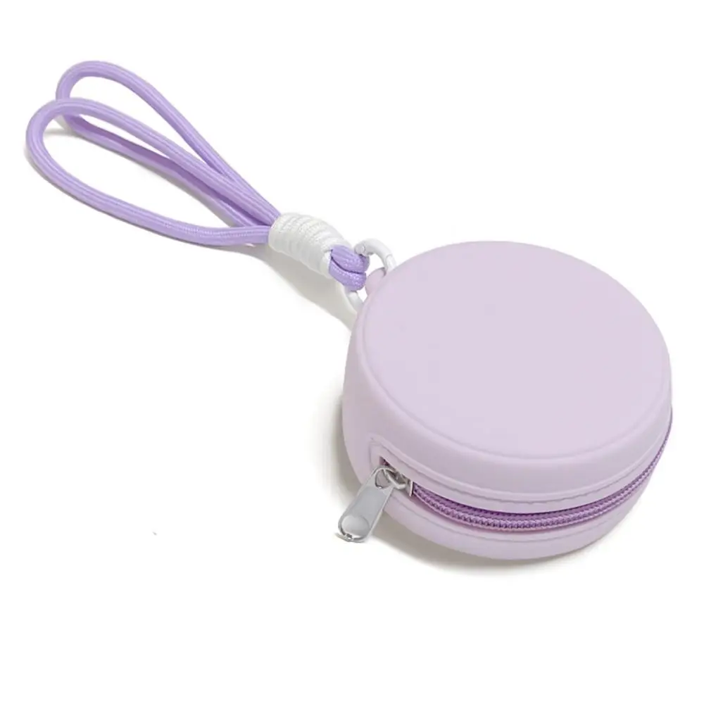 Small Multifunctional Silicone Earphone Bag Zipper Round Waterproof Coin Purse Portable with Rope Data Cable Storage Bag Travel
Small Multifunctional Silicone Earphone Bag Zipper Round Waterproof Coin Purse Portable with Rope Data Cable Storage Bag Travel