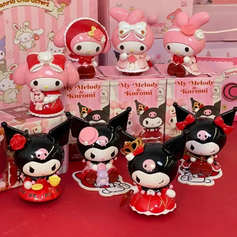 Оригинальная Коллекционная мультяшная модель MINISO Sanrio Melody Kuromi Rose and Earl, украшения, игрушки, хобби, экшн-фигурки, праздничные подарки
Оригинальная Коллекционная мультяшная модель MINISO Sanrio Melody Kuromi Rose and Earl, украшения, игрушки, хобби, экшн-фигурки, праздничные подарки